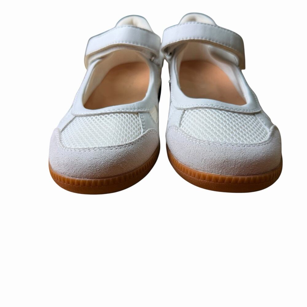 Anthropologie Silent D Samantha Sneaker White 10 Mary Jane Comfortable $140 - Picture 5 of 10